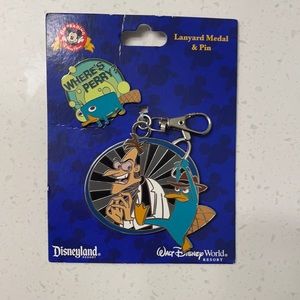 Where’s Perry disney pin and medal